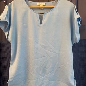Calvin Klein Sky Blue Blouse